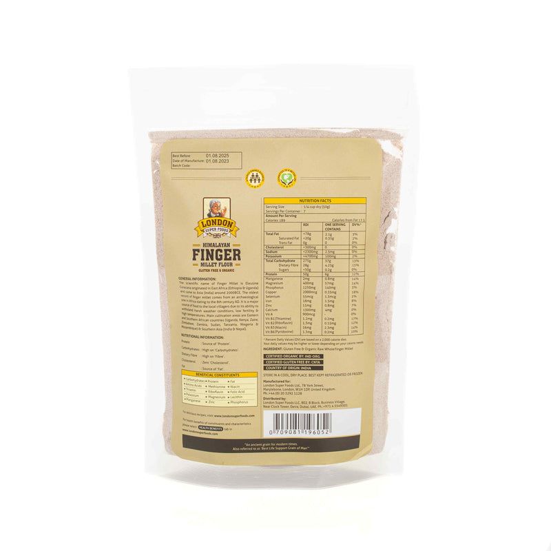 Himalayan organic Finger Millet Flour 350Gm