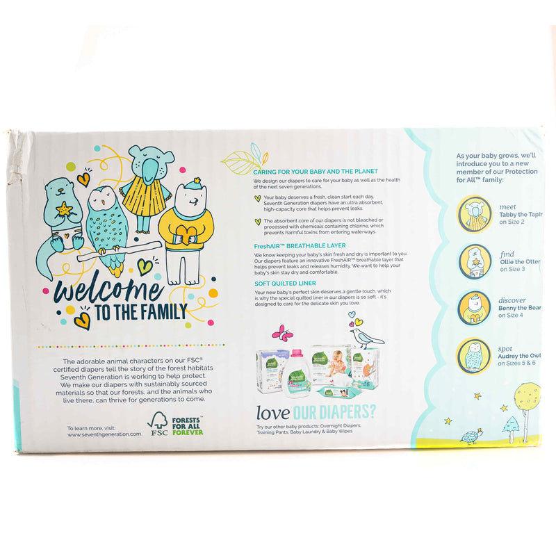 Sustainable Free & Clear Diapers Stage1