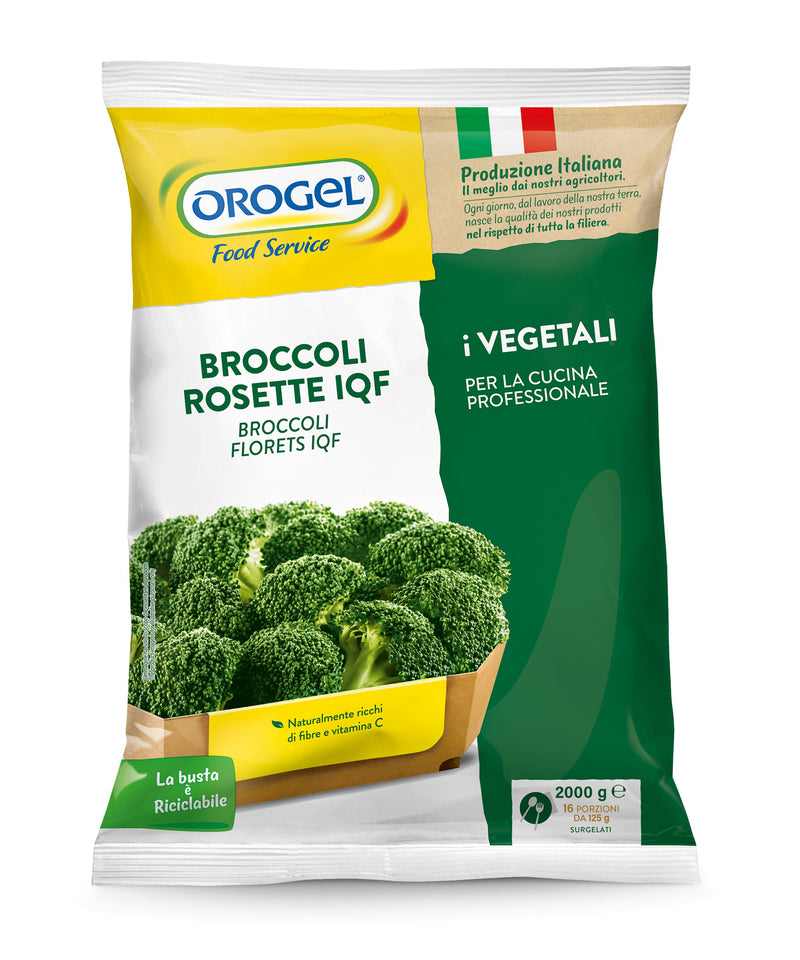 Organic Broccoli Florets 2Kg