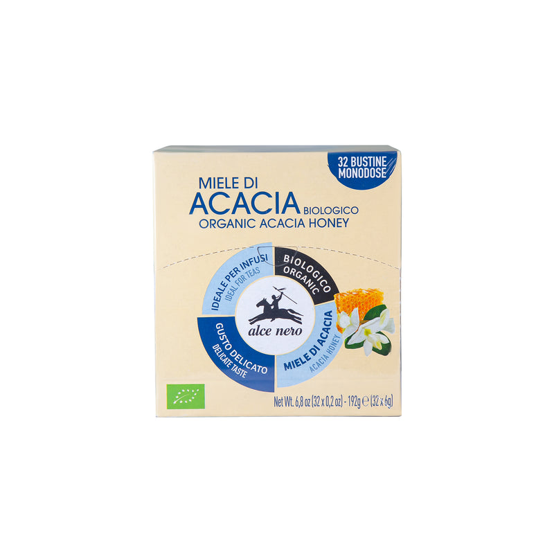 Organic Italian Acacia Honey 32X6g
