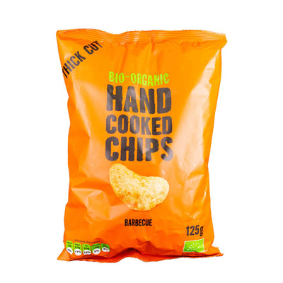 Organic Handcooked Chips Barbecue 125g