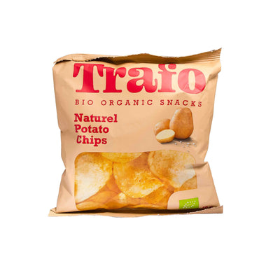 Trafo Organic Naturel Potato chips 40g