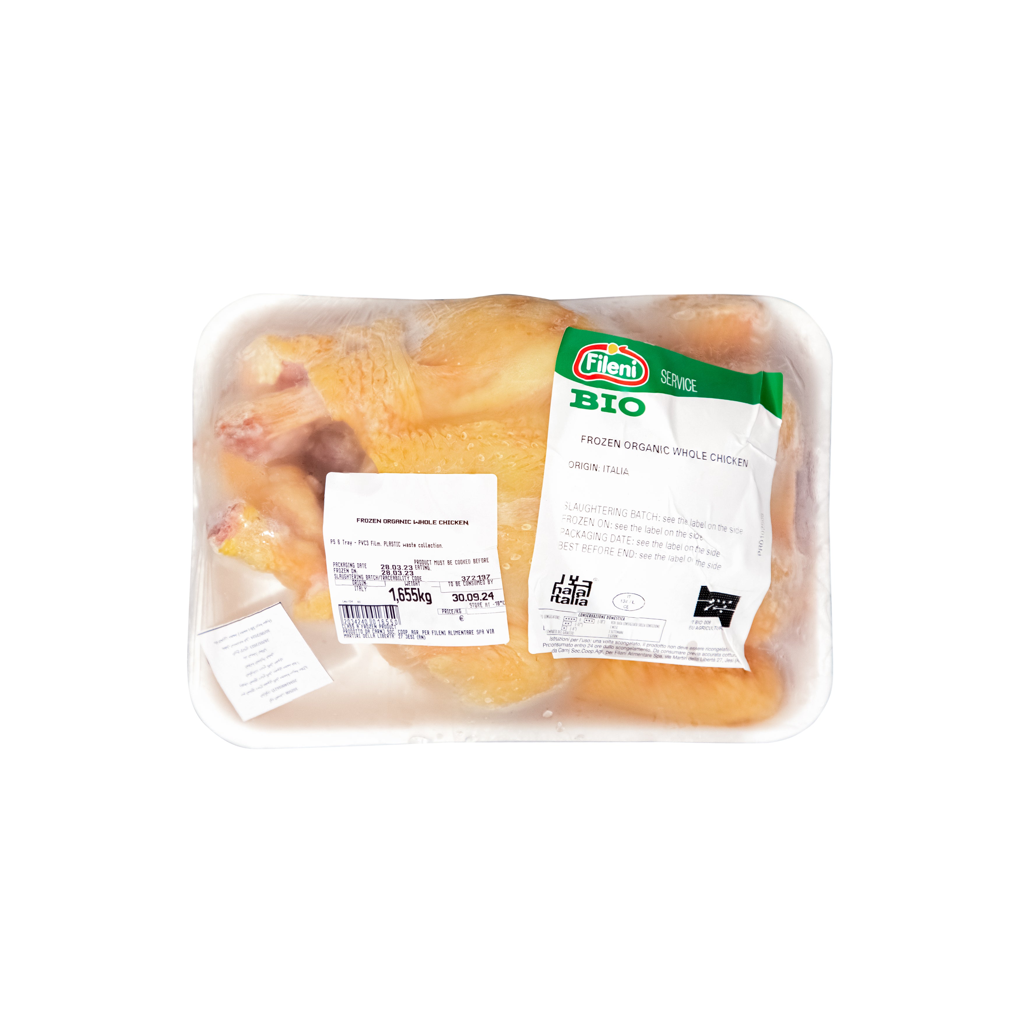 Organic Whole Chicken Halal 1.5Kg Lets Organic