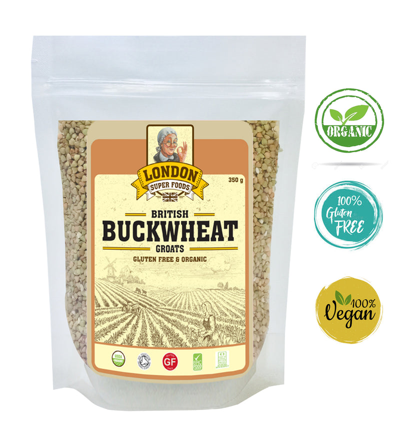 British organic Buckwheat Groats 350Gm