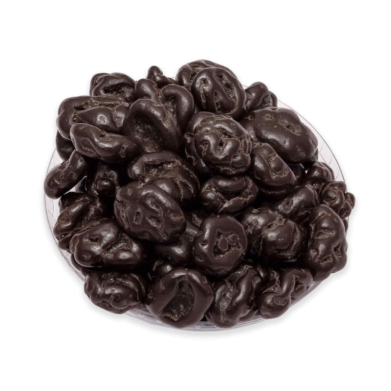 Organic Candied dried cranberry coated in dark chocolate 100g