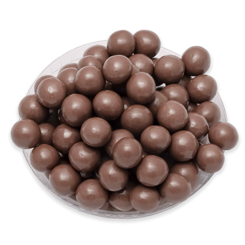Organic Chocolate taste puffed cereals ball coated in milk chocolate 100g