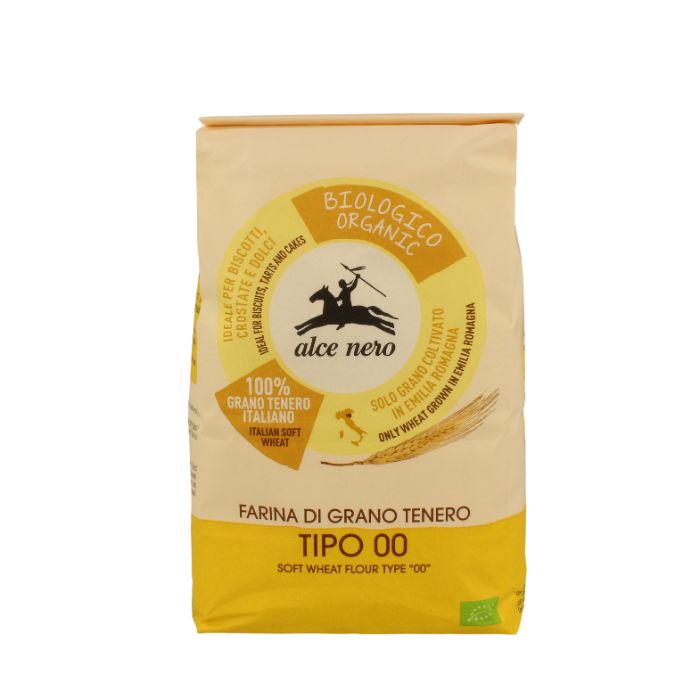 Organic Soft Wheat Flour Italian Type 00 1Kg Lets Organic