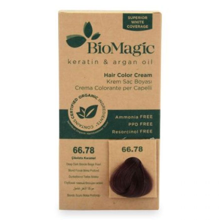 Bio Magic Hair Color Cream 66/78 Deep Dark Blonde 60ml