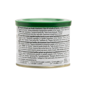 Organic Granulated Vegetable Bouillon 120g front view