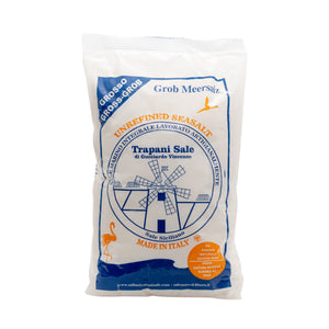 Organic Granules Salt From Trapani 1000g front view