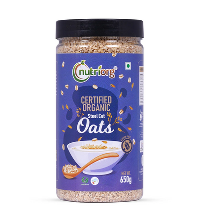 Organic Steelcut Oats 650g