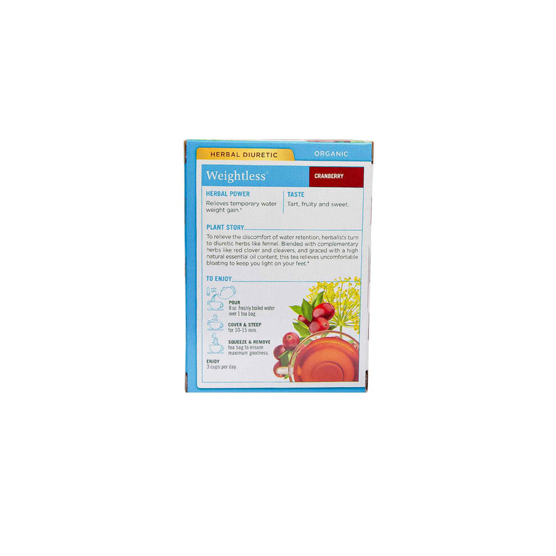 Organic Weightless Cranberry 16 Teabags