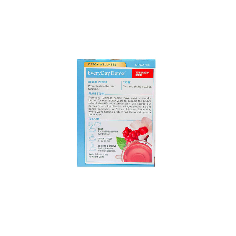 Organic Everyday Detox 16 Teabags