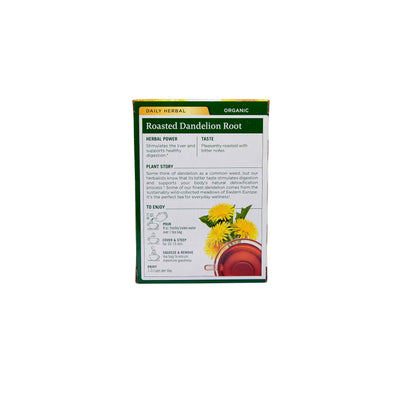 Organic Roast Dandelion Root 16 Teabags
