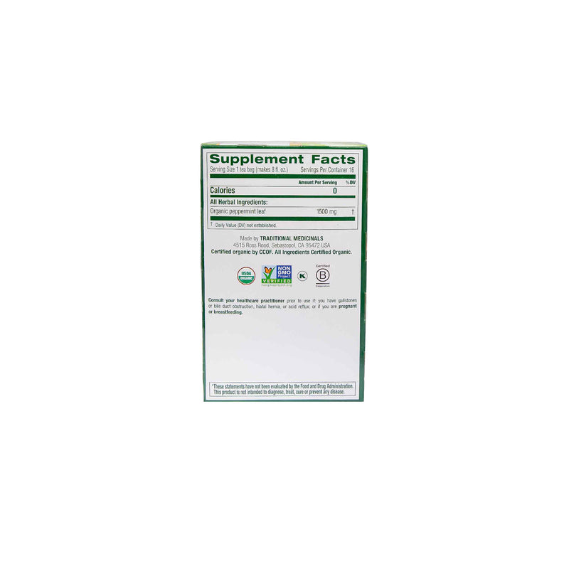 Organic Peppermint 16 Teabags