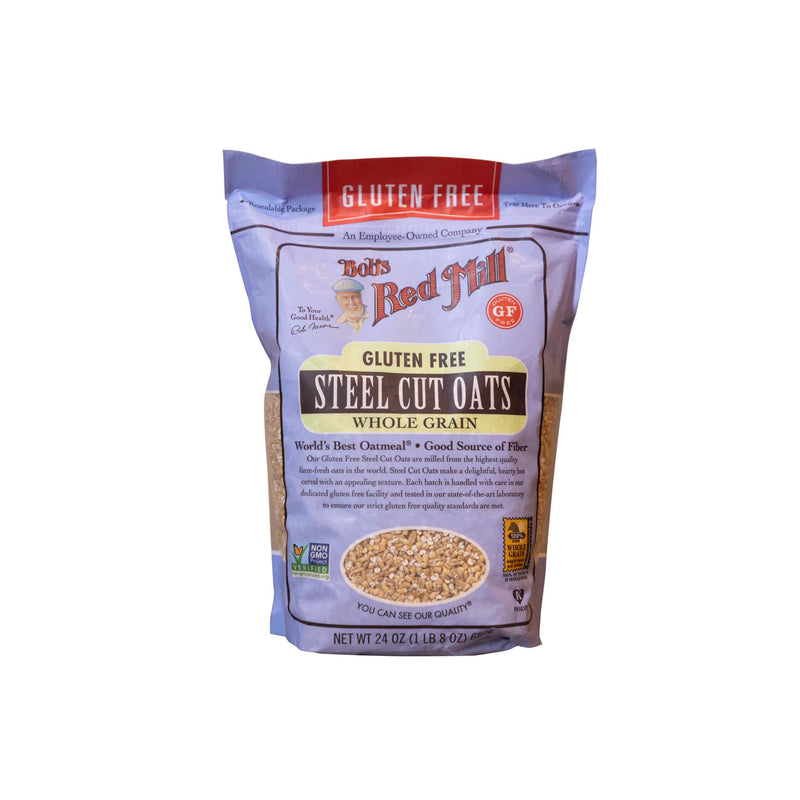 Organic Gluten Free Steel Cut Oats 680g