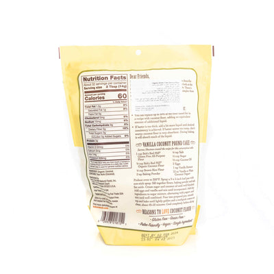 Organic Coconut Flour Gluten Free 16 Oz