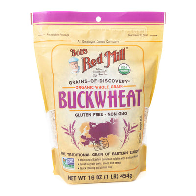Organic Buckwheat Groats Gluten Free 16 Oz
