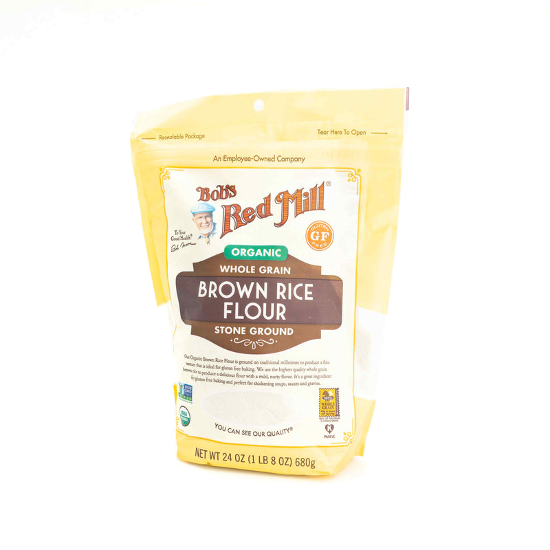 Organic Brown Rice Flour 24 Oz