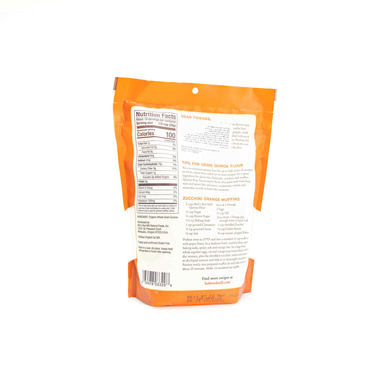 Organic Quinoa Flour 18 Oz