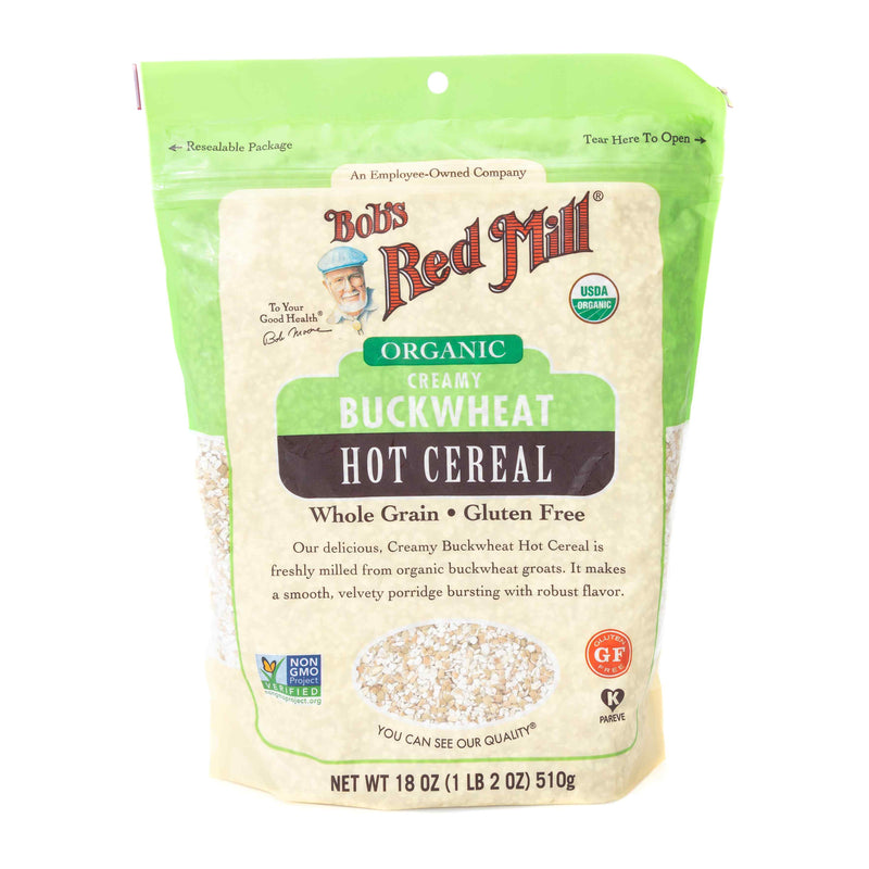 Organic Creamy Buckwheat Hot Cereal Gluten Free 18 Oz