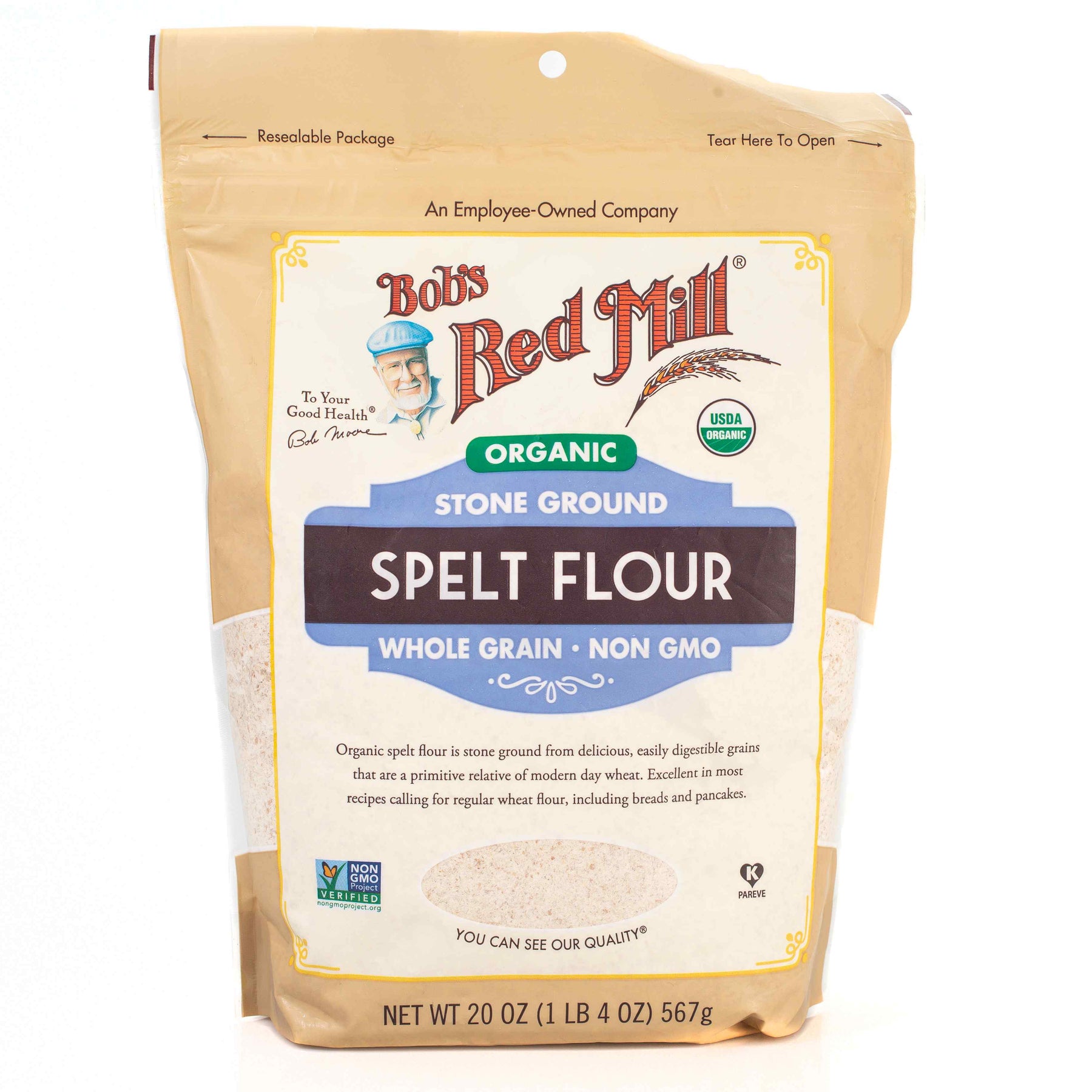 Spellet Organic Spelt Flour 20 Oz – Lets Organic