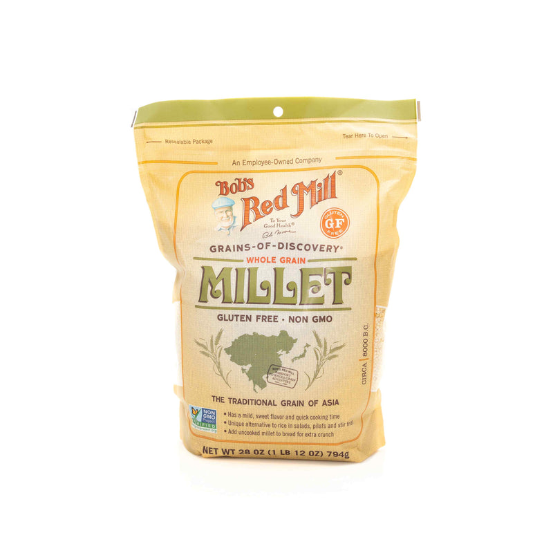Organic Hulled Millet 28 Oz
