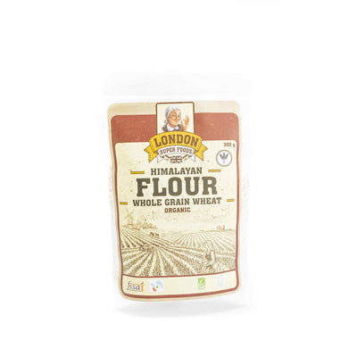 Organic Whole Grain Wheat Flour 300g - London Super Foods -