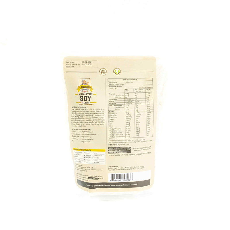 Himalayan organic Soy Flour 300Gm
