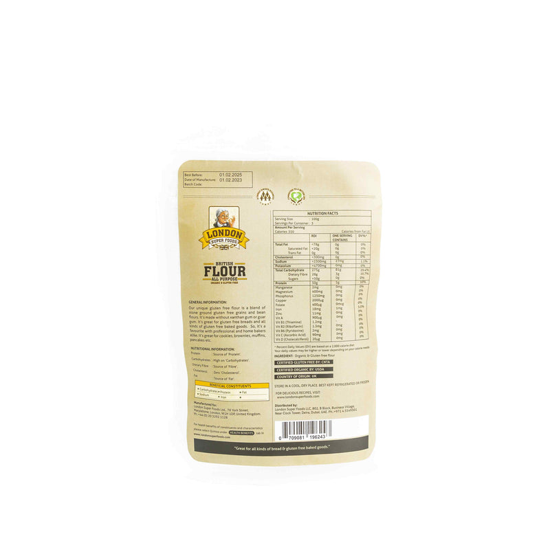British Organic All Purpose Flour 300G