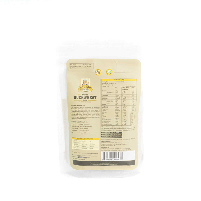 British Organic Buckwheat Flour 300G