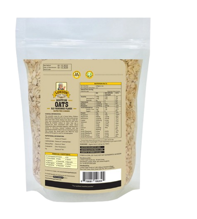 Organic Scottish Rolled Oats 250G