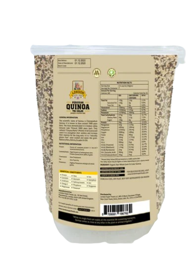 Organic Peruvian Quinoa Tricolor 350G
