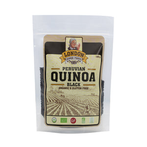 Organic Peruvian Black Quinoa 350G