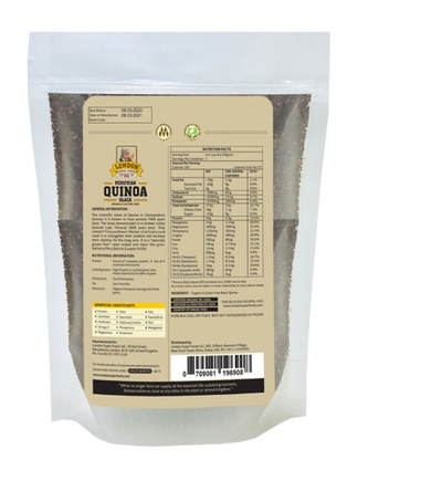 Organic Peruvian Black Quinoa 350G