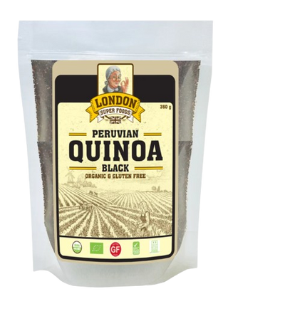 Organic Peruvian Black Quinoa 350G