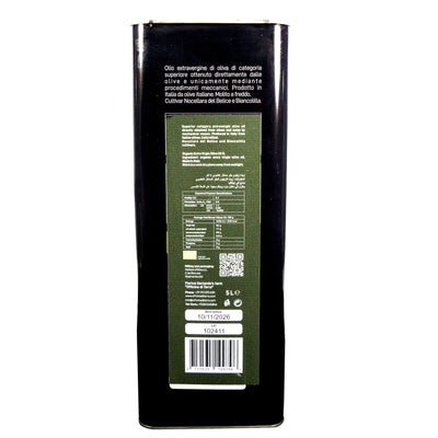 Organic Extra Virgin Olive Oil 5L