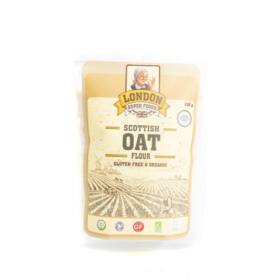 Organic Scottish Oat Flour 300g - London Super Foods -