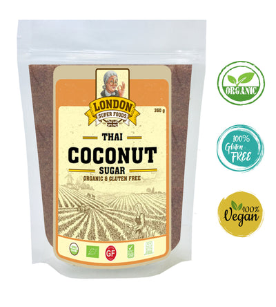 Organic Thai Coconut Sugar 350gm - Gluten Free