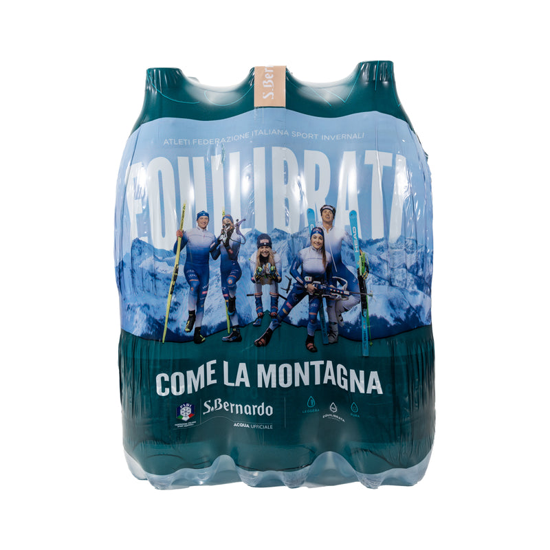 Sparkling Natural Mineral Water PET (6 x 1.5L) - San Bernardo -