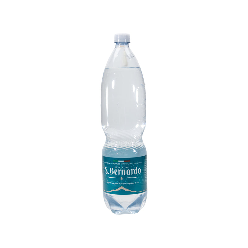 Sparkling Natural Mineral Water Bottle 1.5L - San Bernardo -