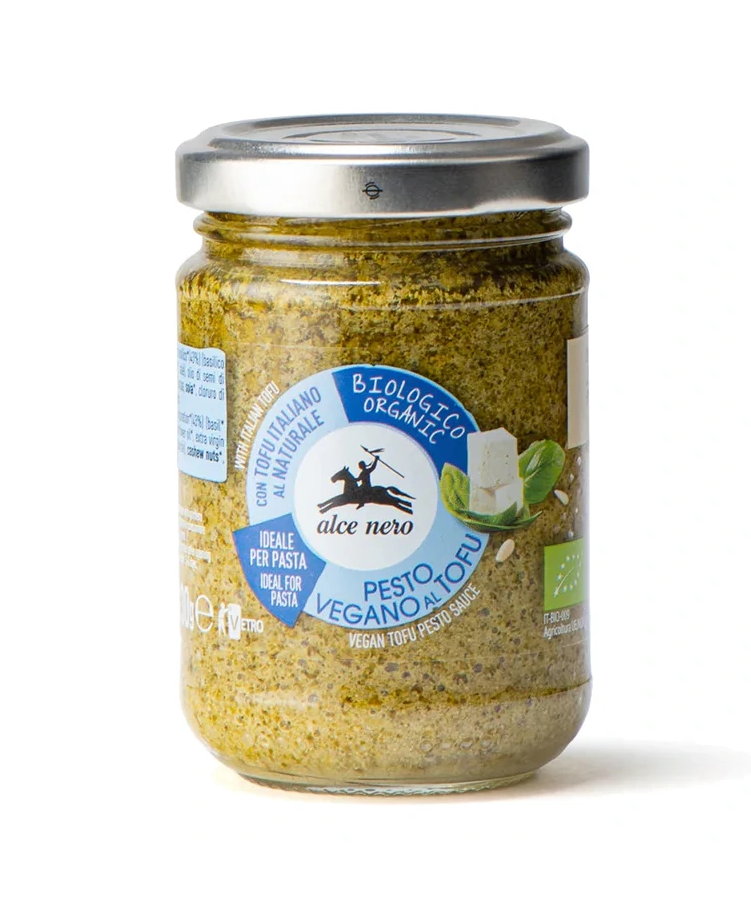 Organic Vegan Tofu with Pesto Sauce 130g