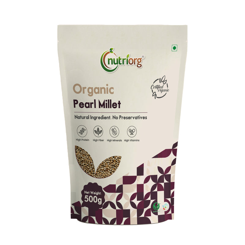 Organic Pearl Millet (Bajra) 500g