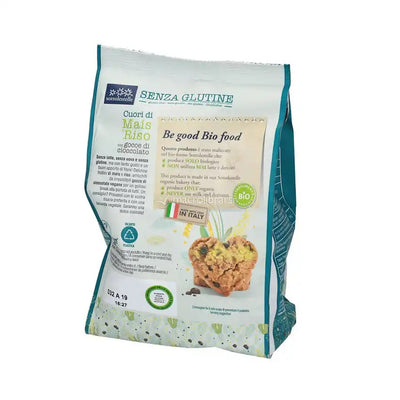 Organic Corn and Rice Hearts with Chocolate Drops biscuits 250g