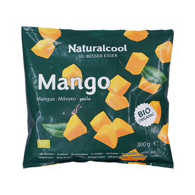 Organic Frozen Mango Cubes 300g