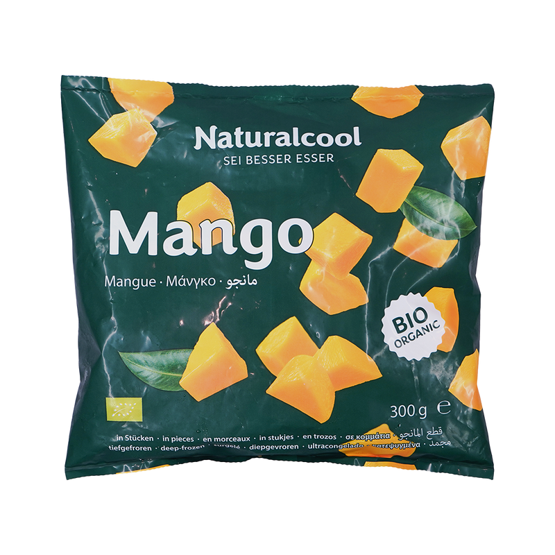Organic Frozen Mango Cubes 300g