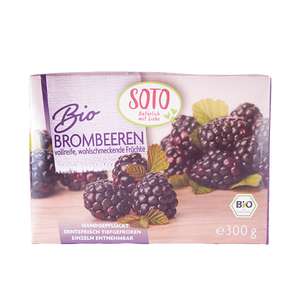 Organic Frozen Blackberries 300G - SOTO -