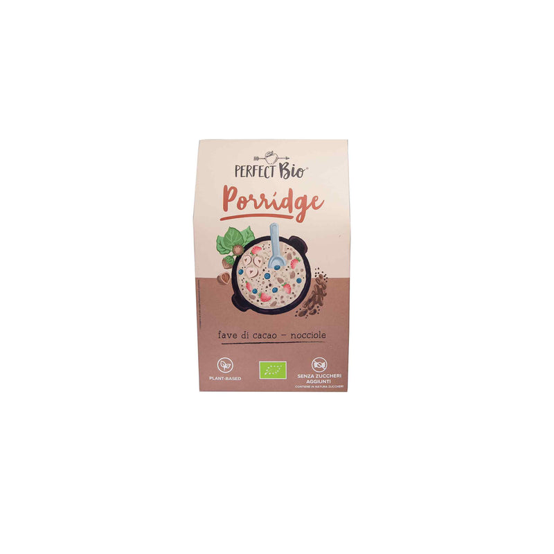 Organic Cacao Beans & Hazelnuts Porridge 250G