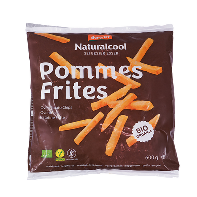 Organic Frozen Oven Potato Chips (french fries) 600g