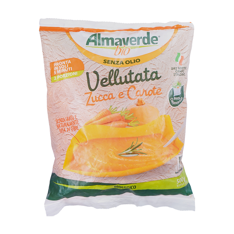 Organic Creamy Pumpkin And Carrots Soup 500g